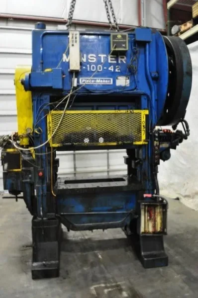 MINSTER 100 TON SSDC PRESS, STOCK# 13611J