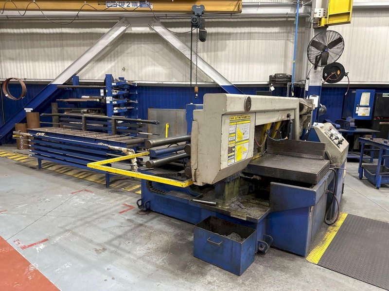 16" X 25" HYD-MECH M-16A AUTOMATIC HORIZONTAL PIVOT STYLE BAND SAW
