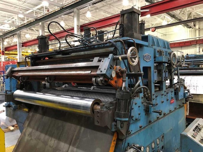 41" x 6.30" x 15,000# Georg Slitting Line