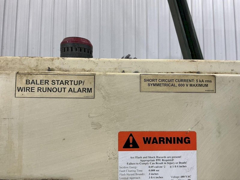 36" X 29" X 30 HP BALEMASTER MODEL #4030G-8 AUTO TIE HORIZONTAL BALER 2007: YOBRO #25000