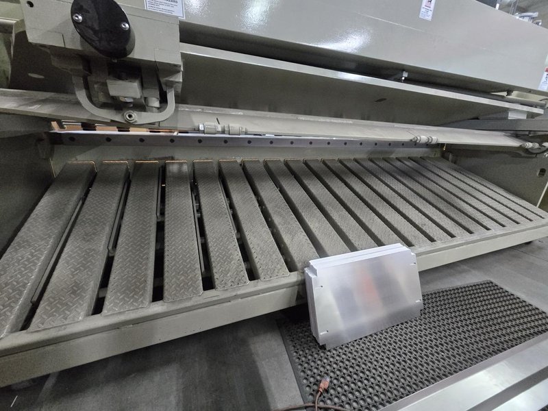 1/4″ x 12′ Accurshear 625012 Shear, 2021 – Backgauge