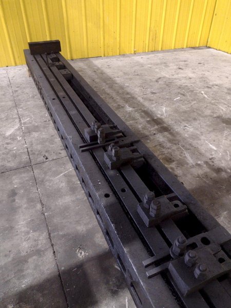 18&#039; LONG T-SLOTTED RAIL DIE PLATE: STOCK #24011