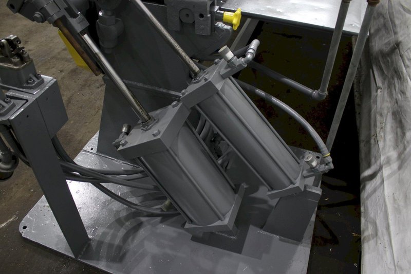 8' X 12 GA DRIES &amp; KRUMP APRON BRAKE WITH AIR ASSIST: STOCK #76393