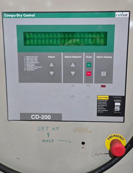 CONAIR CD200 Desiccant Dryer USED