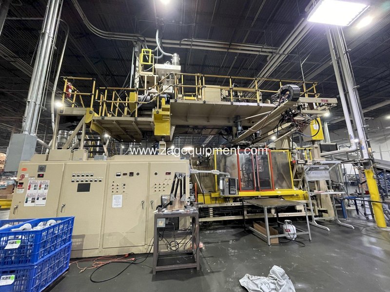 Kautex Used KB 250/64 Blow Molding Machine, Single Head, 50 lbs.