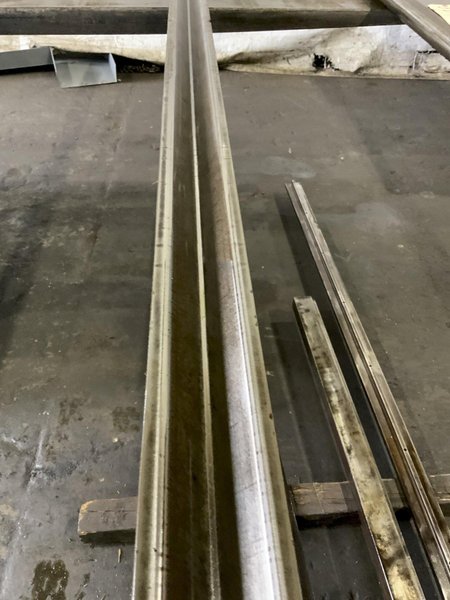 12'3" X 2" OPENING FEMALE PRESS BRAKE DIE: STOCK #80997