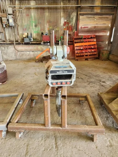 30,000 LBS PORT-A-WEIGH MODEL #MSI-9800HT DIGITAL CRANE SCALE: YOBRO #25146