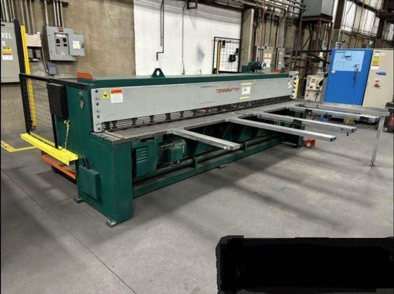 10 ga. x 12 ft, Used Tennsmith Power Shear, Model LM1210