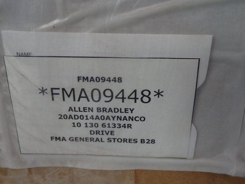 ALLEN BRADLEY AC DRIVE   -  20AD014A0AYNANC0