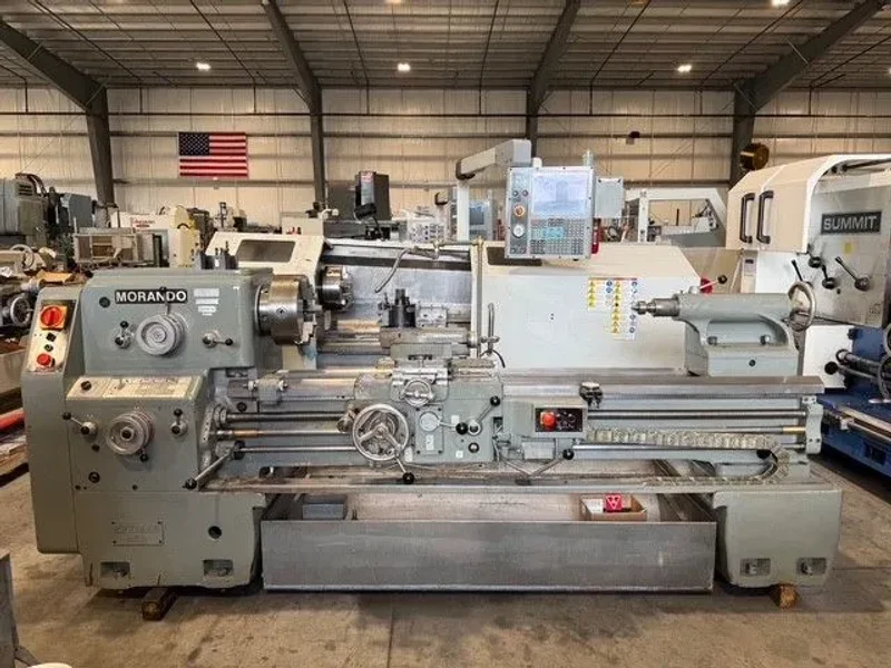 MORANDO PA24  24”/36” x 60”cc Heavy Duty Gap Lathe #7857