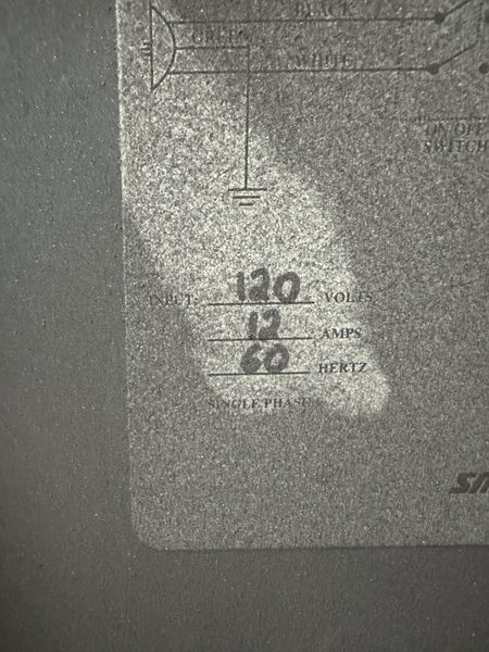 SMOKEMASTER PORTABLE FUME EXTRACTOR. STOCK # 1170323.