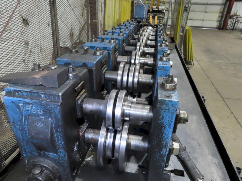 8 STAND ARDCOR ROLLFORMER, TOOLED FOR ANGLE &amp; CHANNEL: YOBRO #24841