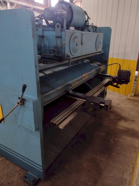 8&#039; x 1/4&quot; MASTER-FAB MODEL #SSB250-8 HYDRAULIC SHEAR: STOCK #18407
