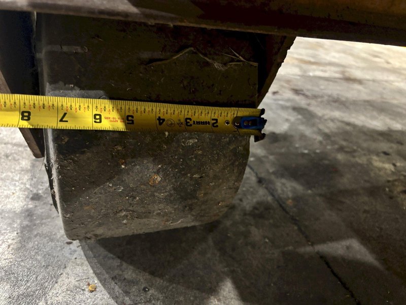 20,000 LBS (10 TON) x 120&quot; x 60&quot; STEEL WITH HARD TIRE TRANSFER CART CAR:  STOCK #23236