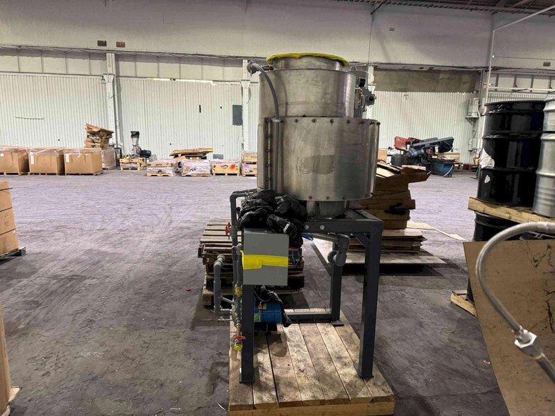 Thermal Oxidizer – 2022 – Horizontal Burner &amp; Chamber – Industrial VOC Emissions Control System