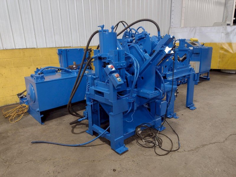 6&quot; x 6&quot; ANGLE - CONTROLLED AUTOMATION FABRILINE AUTOMATIC PUNCH AND SHEAR ANGLE LINE: STOCK #16465