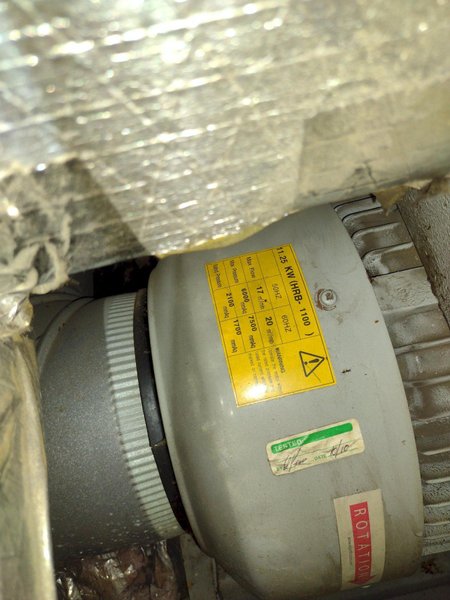 20” ELECTROVERT MODEL AQUASTORM 100 IN-LINE CLEANER WASHER: STOCK #23496