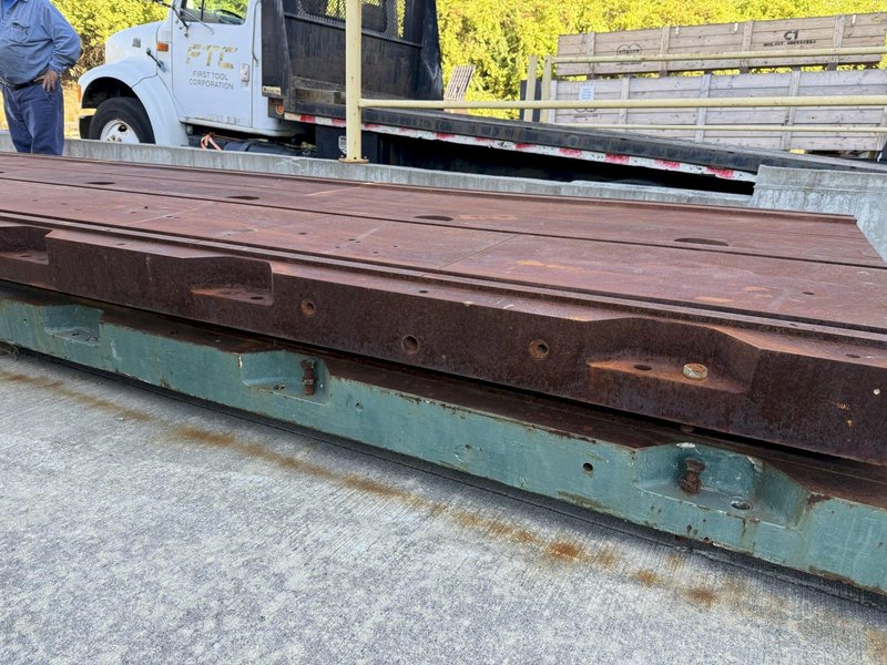 63&quot; X 240&quot; X 6&quot; T-SLOTTED FLOOR PLATE. STOCK # 1002625