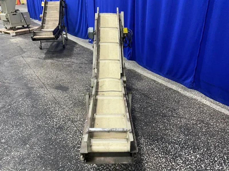 EMI CORP 10” CHIP CONVEYOR  -  TLK-12-3-4-20