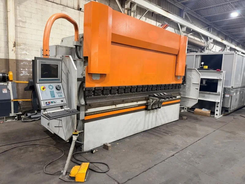 USED ERMAKSAN 12' X 176 TON HYDRAULIC CNC PRESS BRAKE MODEL CNC SAP 12X176