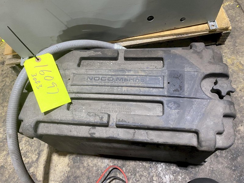 5610 LB ERIEZ MAGNETICS CRANE LIFTING MAGNET ON SPREADER BAR STOCK 16097