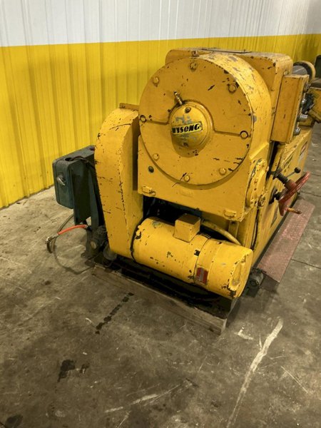 48" x 5/16" WYSONG MODEL #D-48 POWERED PLATE BENDING ROLL: YOBRO #24998