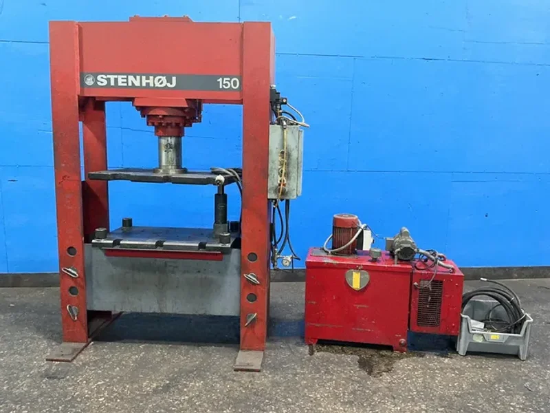 STENHOJ HYDRAULIK 150 TON HYDRAULIC H-FRAME PRESS  -  150