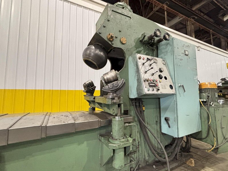 1/2&quot; X 13&#039; BOLDRINI MODEL #RIB0-13-HY HYDRAULIC HEAD FLANGER &amp; DISHING MACHINE: STOCK #23190