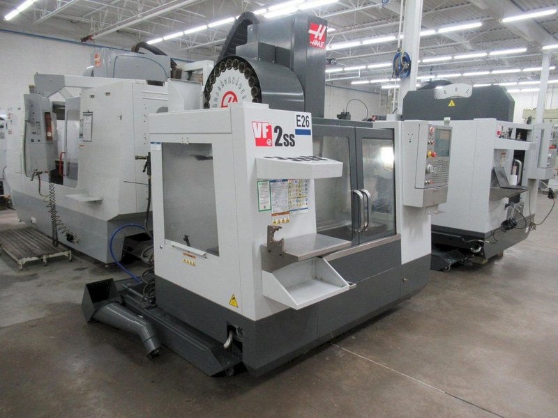 Haas VF-2SS CNC Vertical Machining Center, 30"x16"x20", 12K RPM, CT 40, Probing - Only 2,638 Spindle Hours