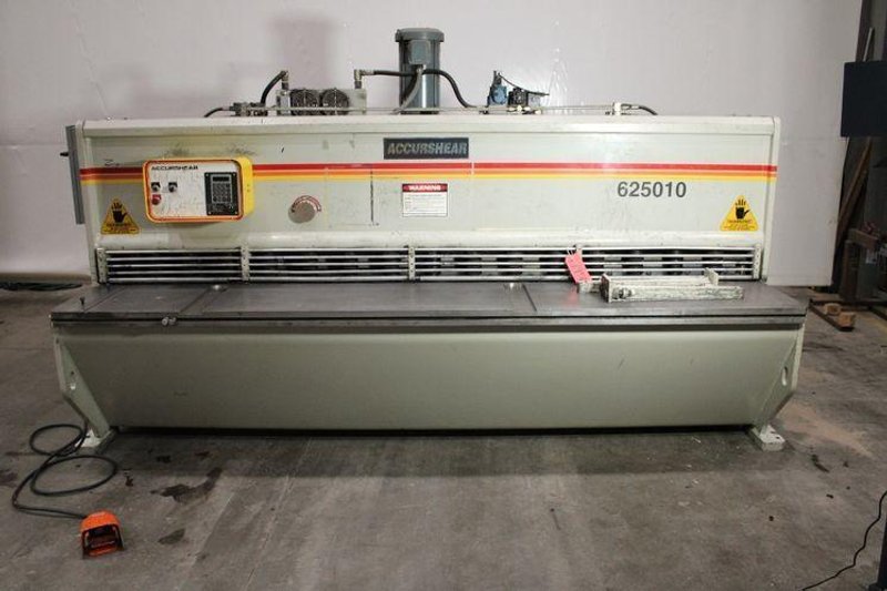 Accurshear 10' X 1/4" Shear - 625010