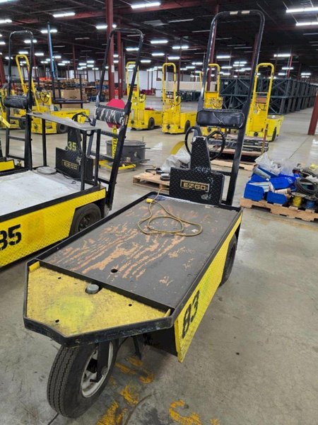 24 VOLT EZ-GO MODEL XI-640 TEXTRON CHASER/TUGGER CART #83: YOBRO #24632
