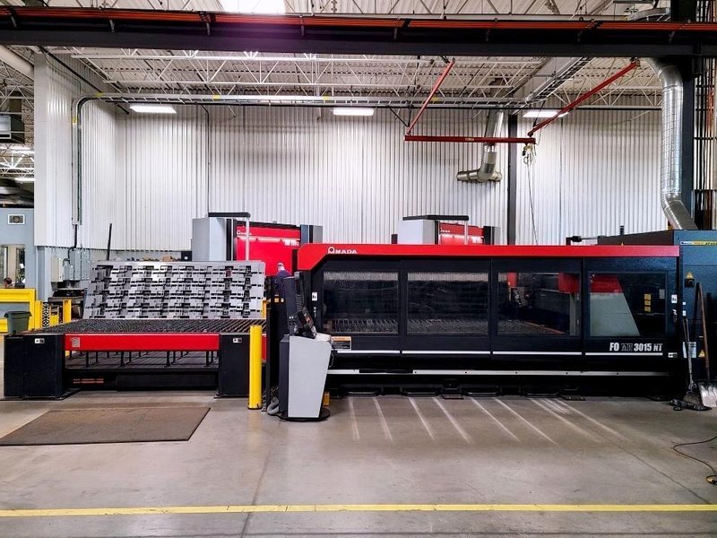 Amada FOM2 3015 NT CO2 Laser