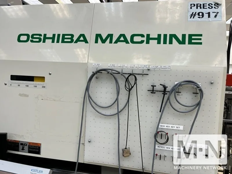 240 TON 9.28 OZ TOSHIBA MODEL EC240NIIV30-6A SILICONE LIM INJECTION MOLDING MACHINE MFG 2007 TWO AVAILABLE