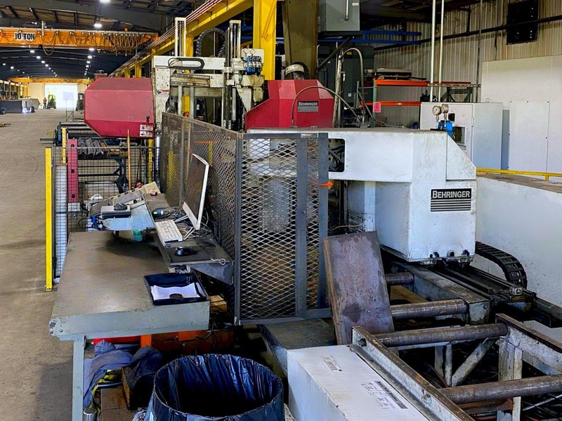 Behringer HBP 510-723GA Automatic Horizontal Dual-Column Miter Bandsaw