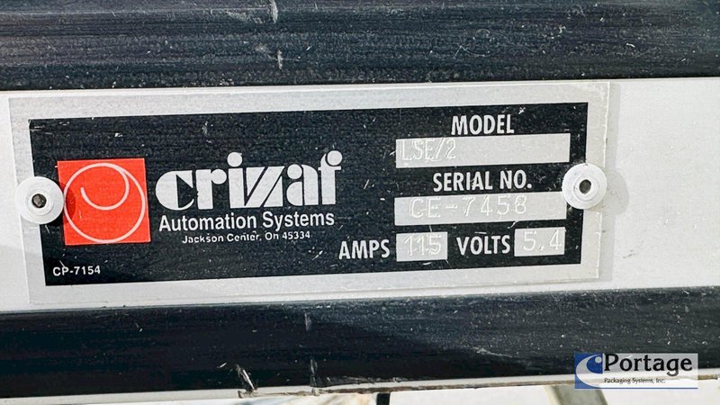 Crizaf Automation Systems  |  LSE/2 Up Conveyor