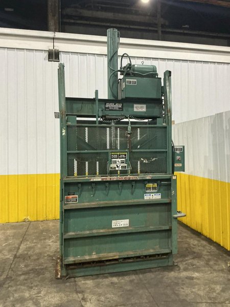 SELCO MODEL V5-HD VERTICAL HYDRAULIC BALER: YOBRO #24583
