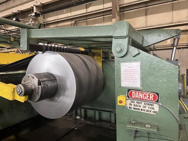 72&quot; x 40,000# Loopco Recoiler with Overarm Separator