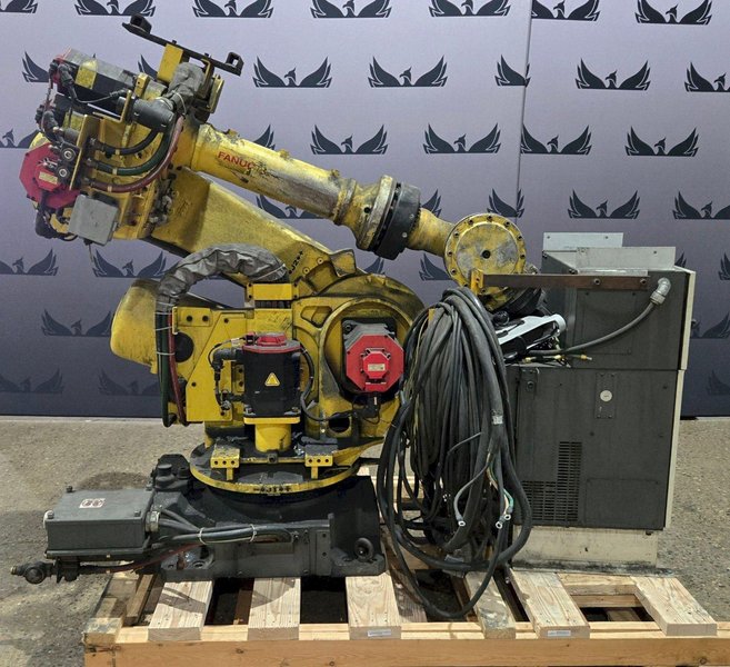 FANUC R-2000IB/210F + R30IB ROBOT ARM AND CONTROL CABINET – NO PENDANT USED