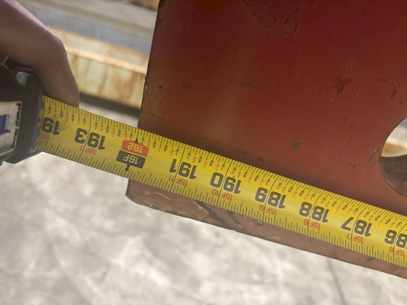 55 TON X 17’ LONG ARCHER STEEL SPREADER BAR / LIFTING BEAM: STOCK #22975