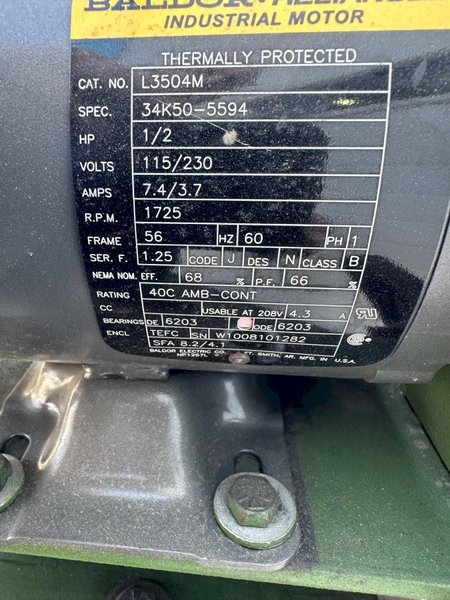 SWEED MODEL LG2-27-92 SCRAP CHOPPER: STOCK #77301