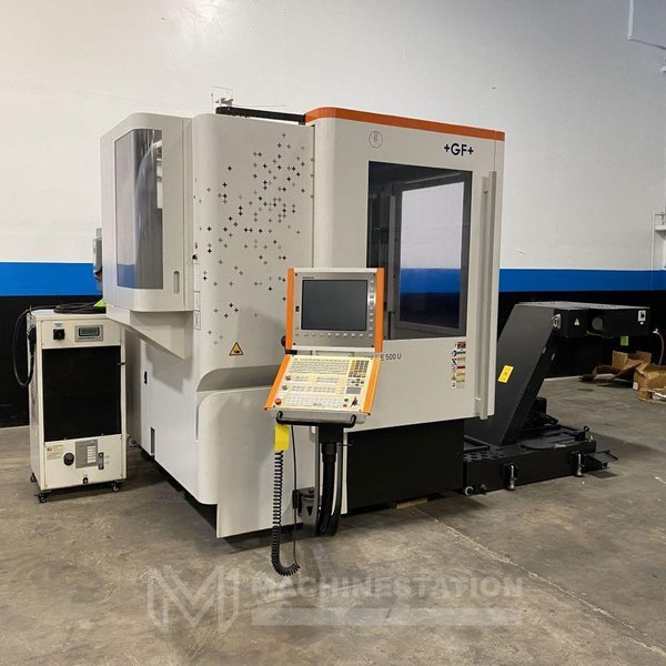 Mikron MILL E 500U 5 Axis CNC Vertical Machining Center