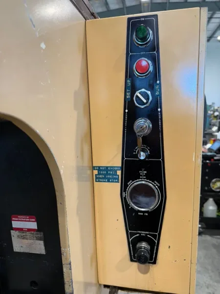 HAEGER HP6-B  6 Ton Hydraulic Insertion Press &amp; Autofeed Bowl USA #7676