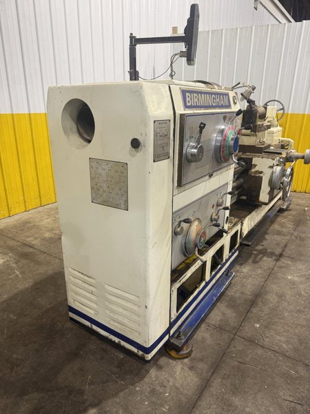 32" X 60" BIRMINGHAM MODEL #DL3260 GAP BED ENGINE LATHE 2006 5" HOLE : YOBRO #25339
