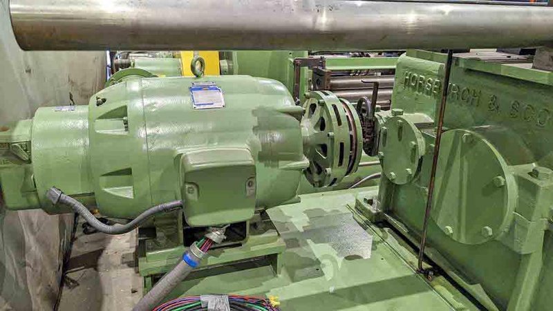 24" x 4.12" x 6,000# Ruesch Slitting Line STOCK# 4244
