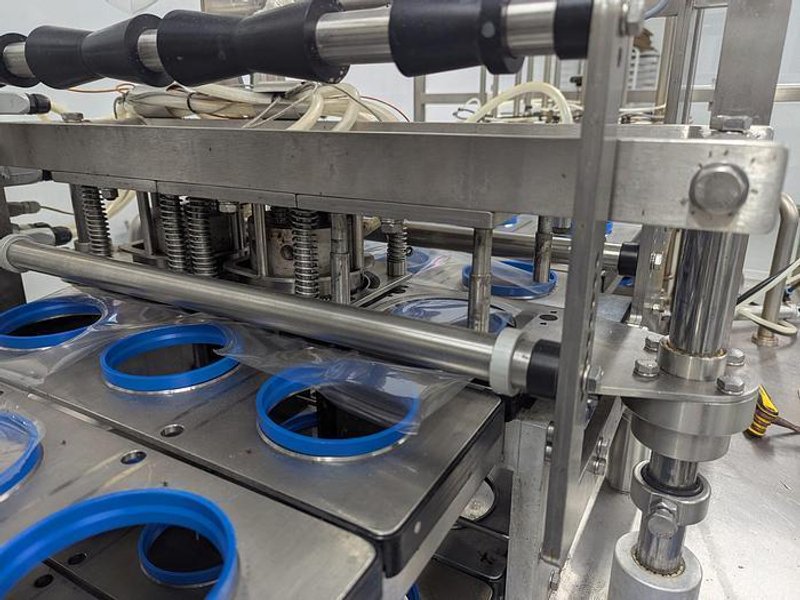 Pack Line PX6-3 Rotary Cup Filling and Sealing Machine