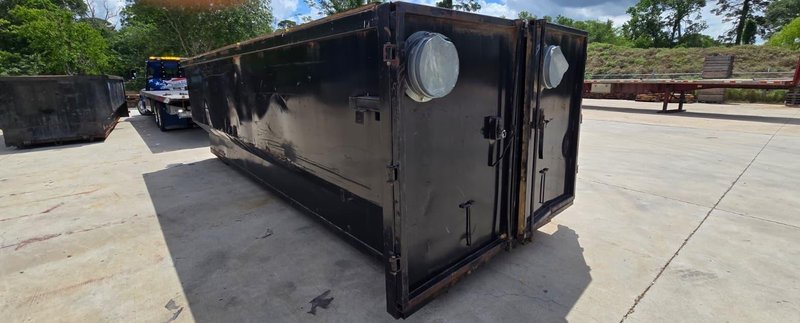 Texas Pride 30 Yard Roll-Off Open Top Containers, 2021  – 20′ Heavy-Duty Steel Cans, Double Barn Doors (3)