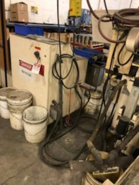 EVERITE MACHINE PRODUCTS ELECTOR CHEMICAL CUTTER TUBE CUT-OFF MACHINE MODEL CIC218 STOCK# 2130