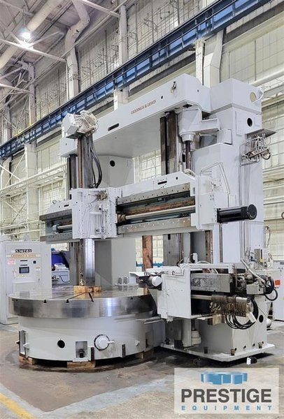 Giddings &amp; Lewis VTC-2500 108&quot; CNC Vertical Boring Mill w/Ram &amp; Side Head