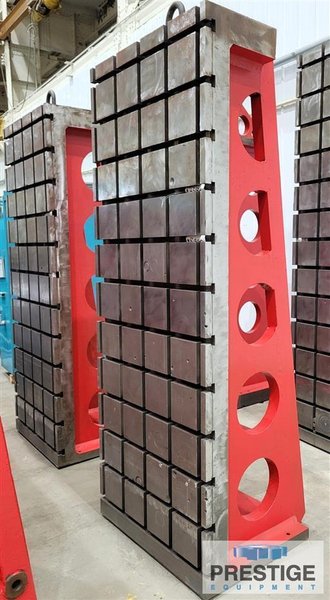 95.75&quot; x 35.75&quot; Heavy Duty T-Slotted Angle Plates, Qty. 2