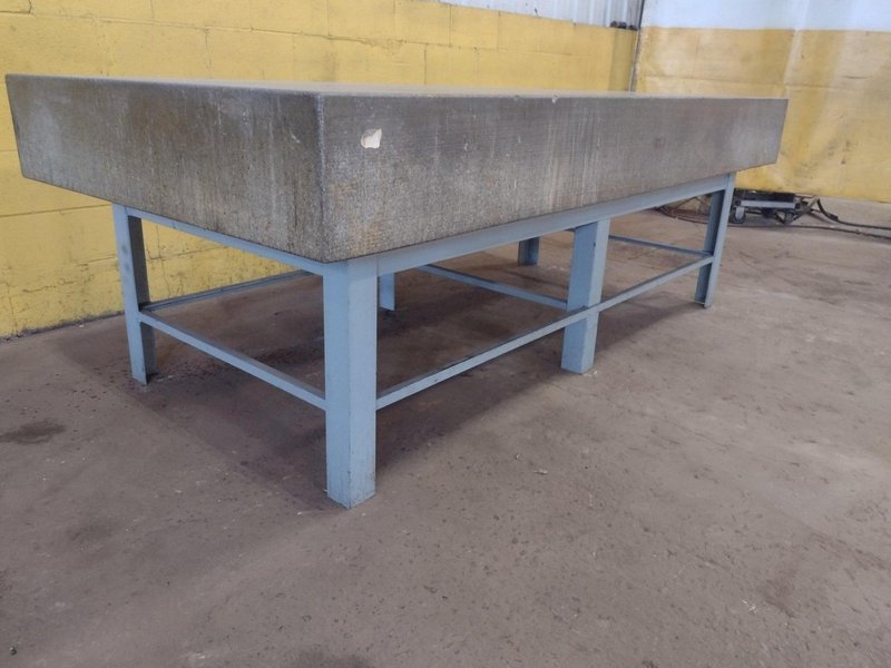 8&#039; X 4&#039; X 10&quot; CHALLENGE PRECISION LAYOUT INSPECTION GRANITE TABLE: STOCK #23808